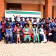 Officials pose for a group photo with some of the over 40 graduates of the 6th Cohort of UBTEB-accredited diplomas and certificates offered by CLL. Centre for Life-Long Learning (CLL), College of Education and External Studies (CEES) over 40 students of the 6th Cohort successfully graduate with diplomas and certificates in various fields accredited by the Uganda Business and Technical Examinations Board (UBTEB), 24th January 2025, College of Engineering, Design, Art and Technology (CEDAT) Conference Hall, Makerere University, Kampala Uganda, East Africa.