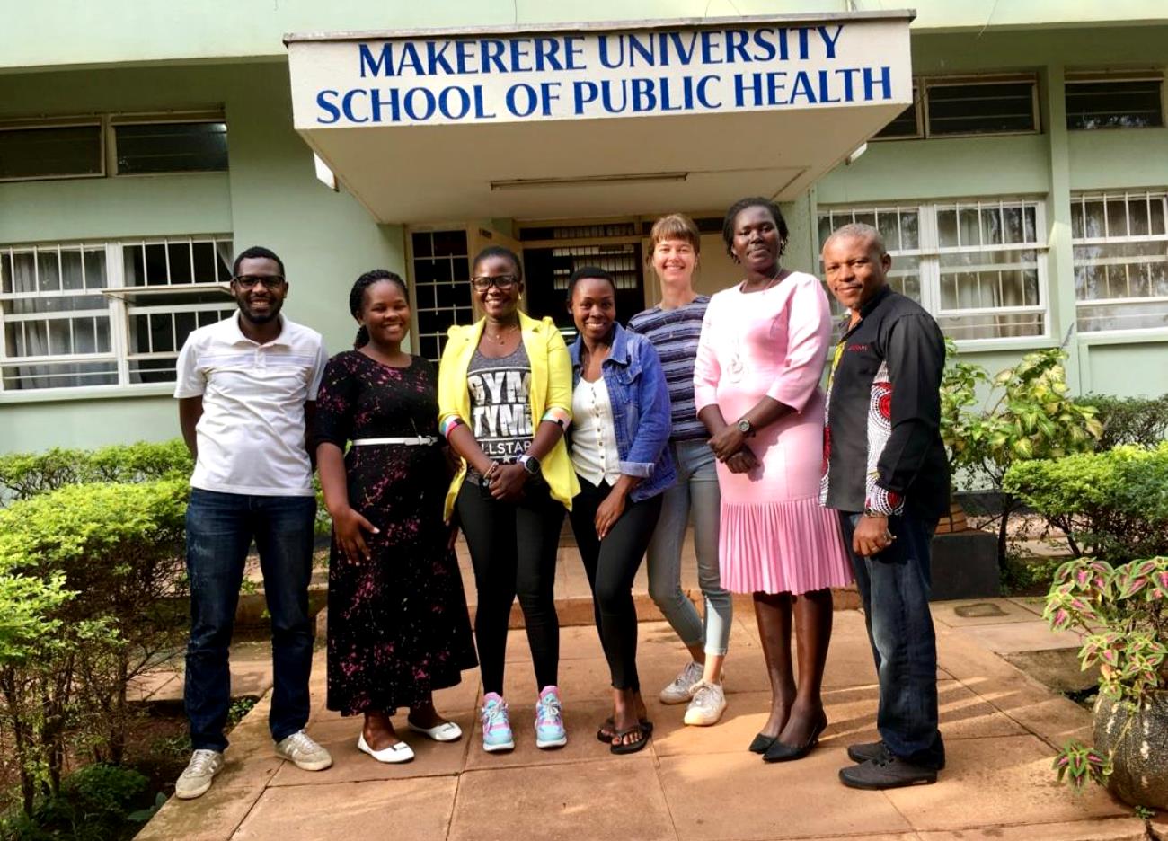 Laura Silovsky with some of the 2022 MDM cohort outside MakSPH building after an exam. 75th Graduation Ceremony, Day 2, CoBAMS, CHS and CoNAS. 14th January 2025, Freedom Square, Makerere University, Kampala Uganda, East Africa.