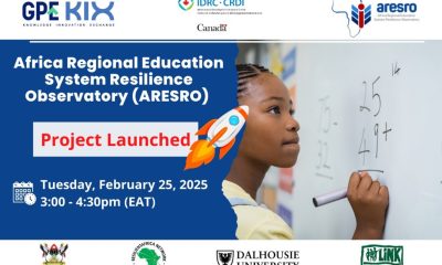 Makerere University, through its ResilientAfrica Network (RAN), has launched the Africa Regional Education System Resilience Observatory (ARESRO) Project on 25th February 2025.