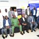 Some of the researchers with the Chief Guest, Hon. Mario Obiga Kania, Minister of State for Urban Development and the representative of the Vice Chancellor, Prof. Edward Bbaale at the launch of the report at Fairway Hotel. Makerere University Urban Action Lab, College of Agricultural and Environmental Sciences (CAES) launch of comprehensive report, part of the African Cities Research Consortium (ACRC) program, detailing key challenges affecting urban development in Kampala, one of Africa’s fastest-growing cities, annual population growth rate of 5.6%, by Hon. Mario Obiga Kania, Minister of State for Urban Development, 13th February 2025, Fairway Hotel, Uganda, East Africa.