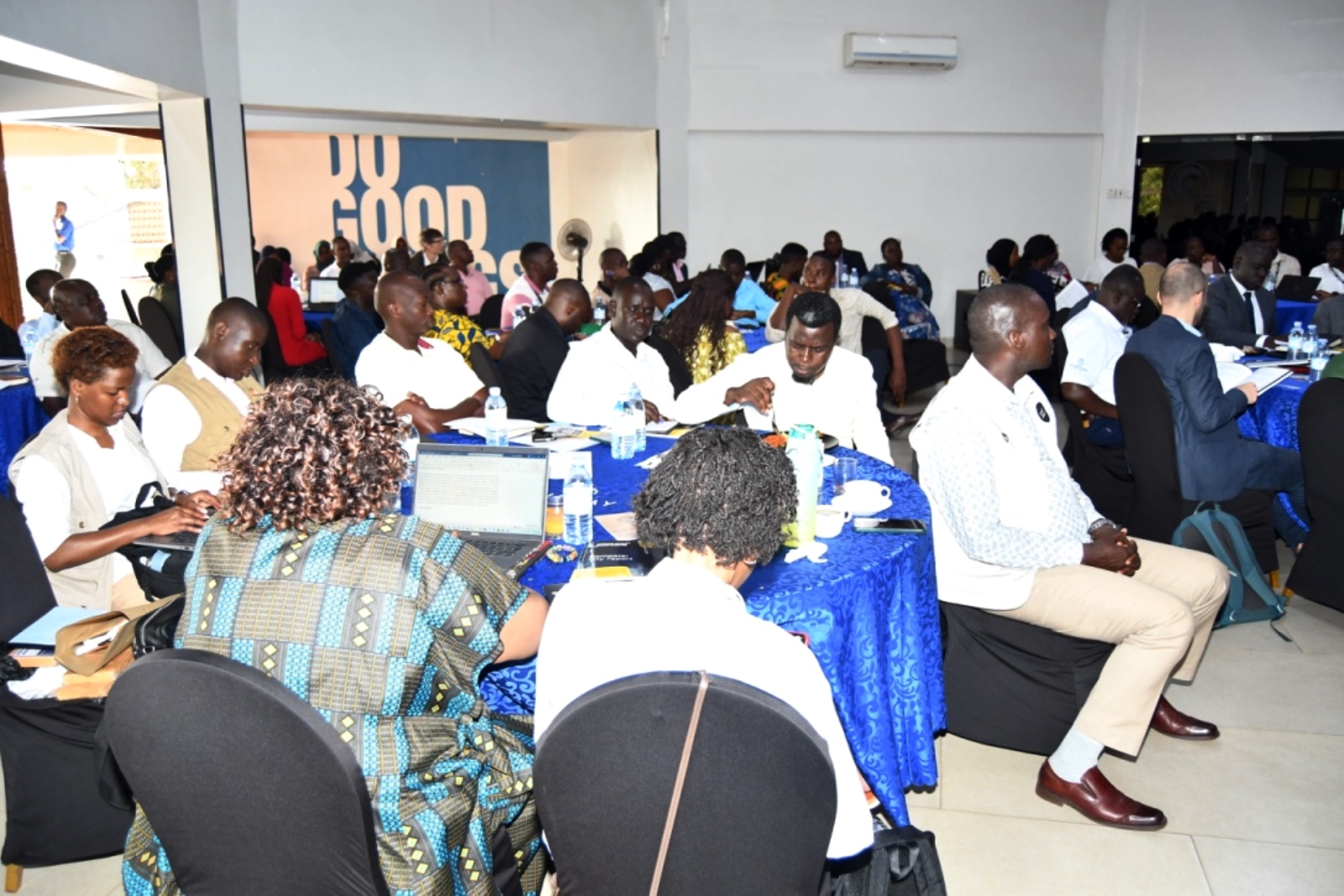 Some of the participants at the workshop at Fairway Hotel in Kampala. Makerere University Urban Action Lab, College of Agricultural and Environmental Sciences (CAES) launch of comprehensive report, part of the African Cities Research Consortium (ACRC) program, detailing key challenges affecting urban development in Kampala, one of Africa’s fastest-growing cities, annual population growth rate of 5.6%, by Hon. Mario Obiga Kania, Minister of State for Urban Development, 13th February 2025, Fairway Hotel, Uganda, East Africa.