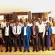 Participants pose for a group photo at CEES on 19th February 2025. Research Dissemination: Capacity Building of Teacher Educators in Competency Based Curriculum (CBC) in selected Public Universities in Uganda project funded by the Government of Uganda through Makerere University Research and Innovation Fund (MakRIF), 19th February 2025, College of Education and External Studies (CEES), Kampala Uganda, East Africa.