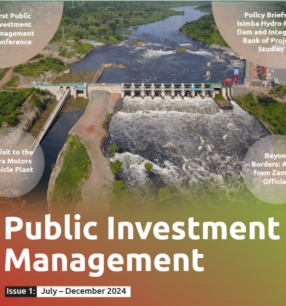 Cover page of the Public Investment Management Center of Excellence (PIM CoE) Magazine Issue 1: July - December 2024. College of Business and Management Sciences (CoBAMS), Makerere University, Kampala Uganda, East Africa.