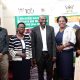 Left to Right: This is the project team; Dr. Badru Musisi, Dr. Victoria Tamale Prof. Christopher Mugimu (Principal Investigator), Dr. Joyce Bukirwa, and Dr. Rev. Sr. Justine Namaganda. Research Dissemination of Entrepreneurial Leadership Initiative for UPE schools to reboot, retool and re-orient school management by College of Education and External Studies (CEES)' Prof. Christopher Mugimu, Dr. Badru Musisi, Dr. Victoria Tamale, Dr. Justine Namaganda and Dr. Joyce Bukirwa from Muni University, 20th March 2025, Funded by the Government of Uganda through Makerere University Research and Innovations Fund (Mak-RIF), Kampala, East Africa.