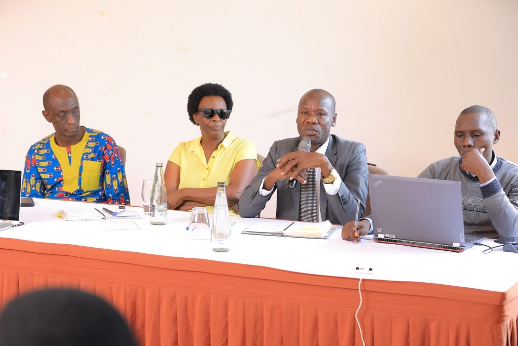 Dr. Oyoo Charles Akiya, Commissioner of Health Services-Non-Communicable Diseases MoH as a panelist at a dissemination meeting at Kabira Country Club in Kampala in late January this year. Makerere University School of Public Health (MakSPH), Kampala Uganda, East Africa.