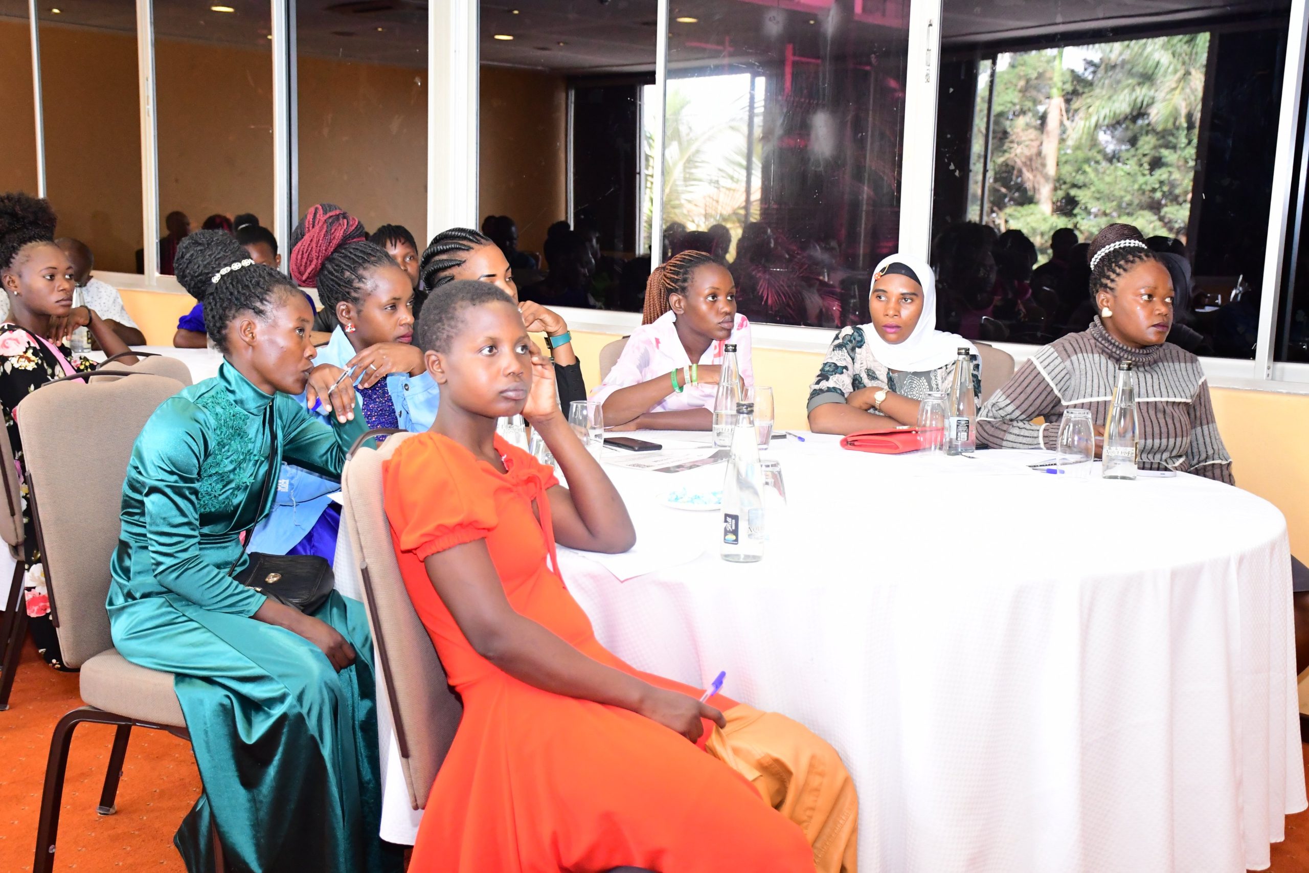 Some of the adolescent girls that took part in the study. Makerere University College of Business and Management Sciences (CoBAMS) Women RISE project titled, “Economic and Health Impact and the Resilience of Last Mile Populations in Artisanal and Small-Scale Mining Unplanned Settlements in Sub-Saharan Africa Before, During and After COVID-19,” focused on Ghana and Uganda as case studies, Workshop, 13th March 2025, Kampala Uganda, East Africa.