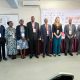 Officials pose for a group photo at the launch of the Makerere University Centre for Artificial Intelligence and Data Science (Mak-CAD) on 13th March 2025. Official launch of the Makerere University Centre for Artificial Intelligence and Data Science (Mak-CAD), a hub dedicated to advancing AI research and innovation for Africa’s development. Theme: “Building Responsible AI Research and Innovations for Impact,” 13th March 2025, College of Computing and Information Sciences (CoCIS), Block B, Kampala Uganda, East Africa.