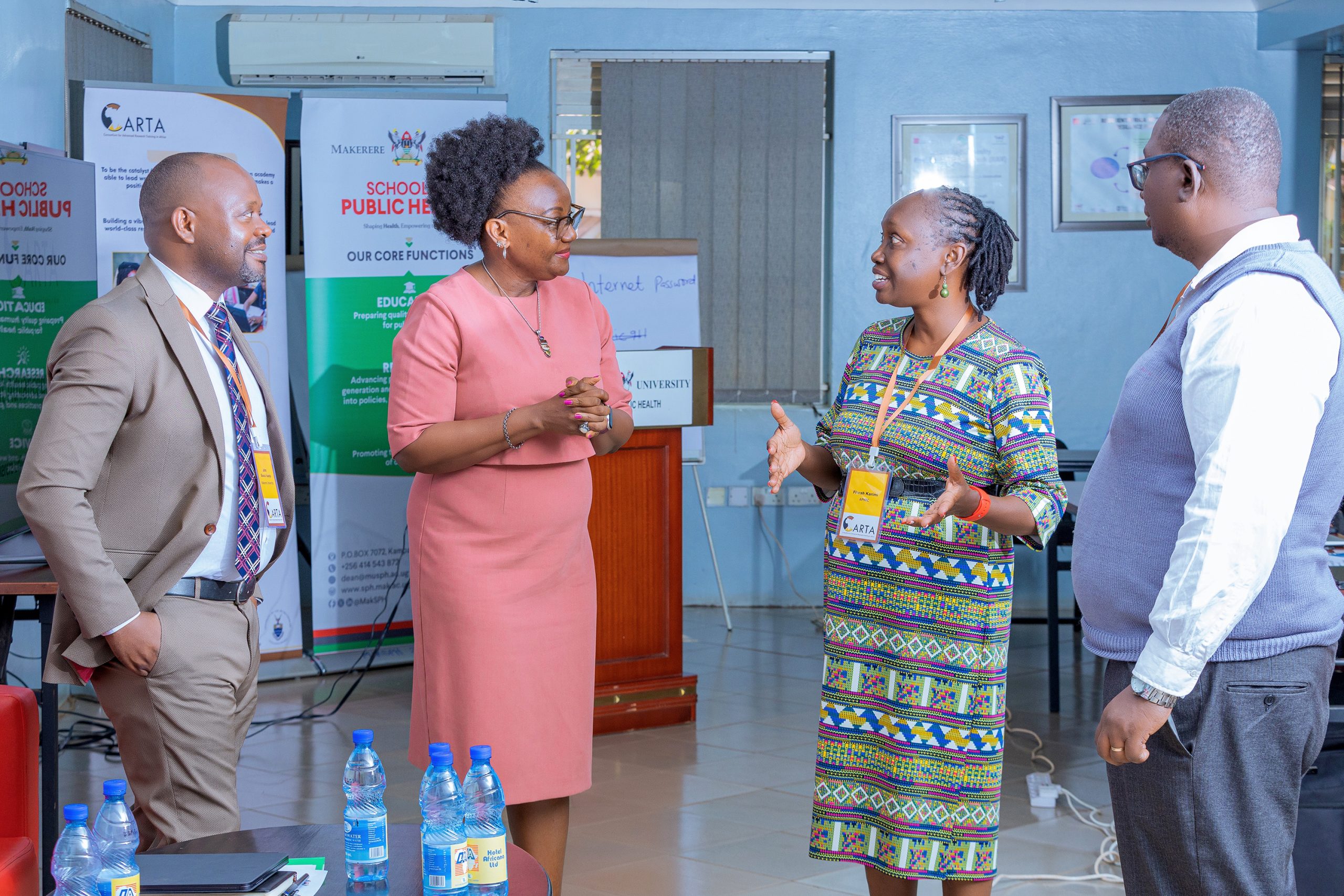 Joint Advanced Seminars (JAS) 1 training for 11th Cohort of the Consortium for Advanced Research Training in Africa (CARTA) doctoral fellowship, 3rd March 2025, Makerere University School of Public Health, Kampala Uganda, East Africa.