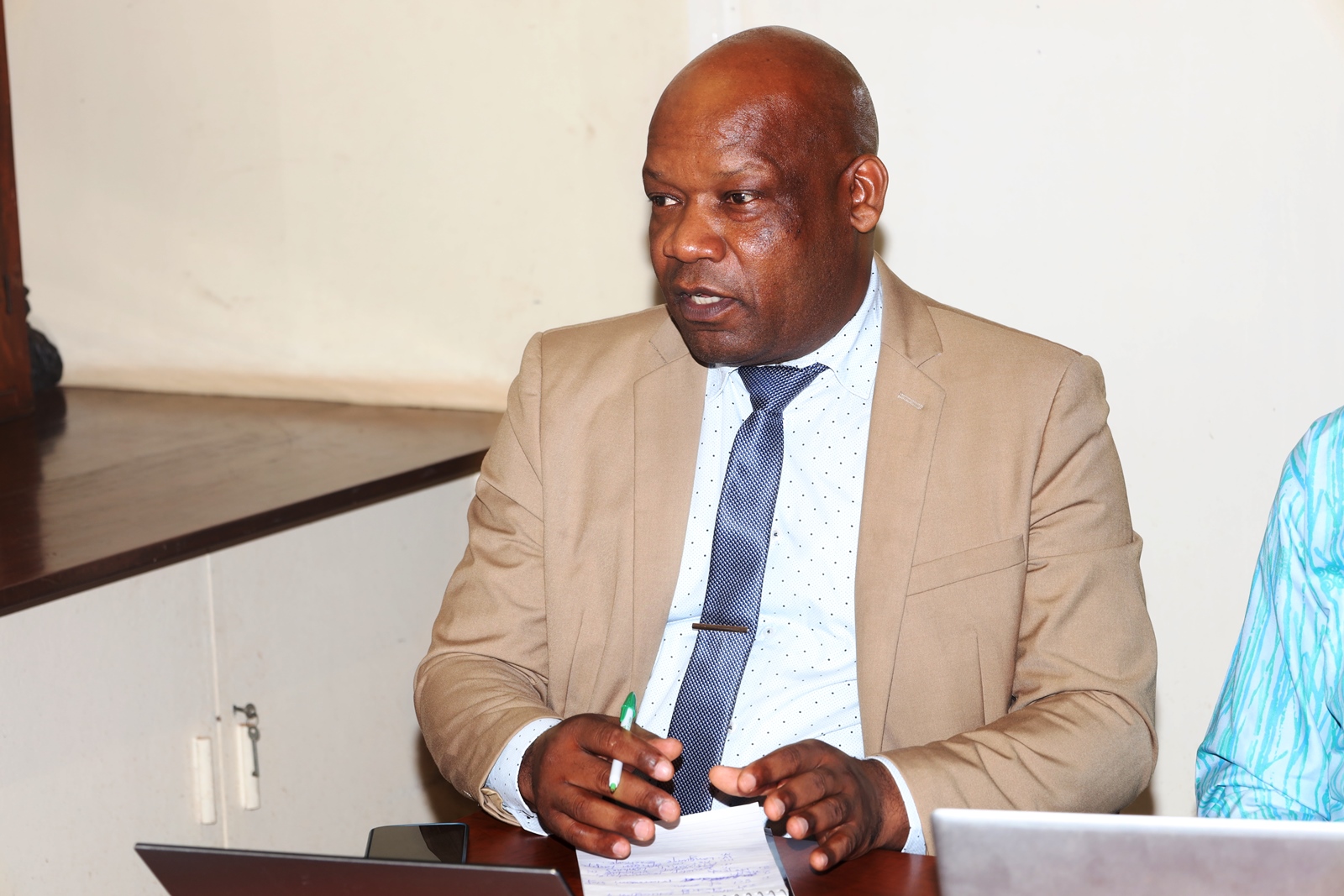 Prof. Byron A. Brown. University of Zululand delegation visits College of Education and External Studies (CEES, Explores collaboration on decolonization of the curriculum and teaching of Kiswahili and isiZulu, 29th April 2025, Makerere University, Kampala Uganda, East Africa.