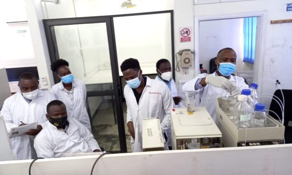 A hands-on session in the Biomedical Engineering Unit Lab. College of Health Sciences (CHS), New Mulago Complex, Makerere University, Kampala Uganda, East Africa.