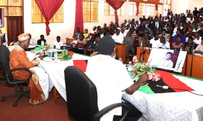 Some of the attendees that graced the public dialogue on 29th April 2025. College of Humanities and Social Sciences (CHUSS) a historic public dialogue between Dr. Jimmy Spire Ssentongo and Dr. Yahaya Hills Kagali Sekagya, titled “Traditional Spirituality, Herbal Medicine, Witchcraft and Questions of Truth.” 29th April 2025, College of Engineering, Design, Art and Technology (CEDAT) Conference Hall, Makerere University, Kampala Uganda, East Africa.