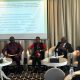 Prof. Edward Bbaale (2nd Right) contributed during a panel discussion at the PAGE Academy. The Principal, College of Business and Management Sciences (CoBAMS), Makerere University, Kampala Uganda, East Africa, Prof. Edward Bbaale participates in the Partnership for Action on Green Economy (PAGE) Academy in Rabat, Morocco, from 21 to 23 May 2025.