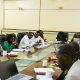 Participants at the roundtable discussion on climate-smart initiatives and livestock feed innovations in Uganda in the E-Boardroom at CoVAB. Leading agricultural experts and stakeholders high-level roundtable discussion on climate-smart initiatives and livestock feed innovations in Uganda hosted May 2025 at the College of Veterinary Medicine, Animal Resources and Biosecurity (CoVAB), Makerere University, Kampala, Uganda, East Africa.