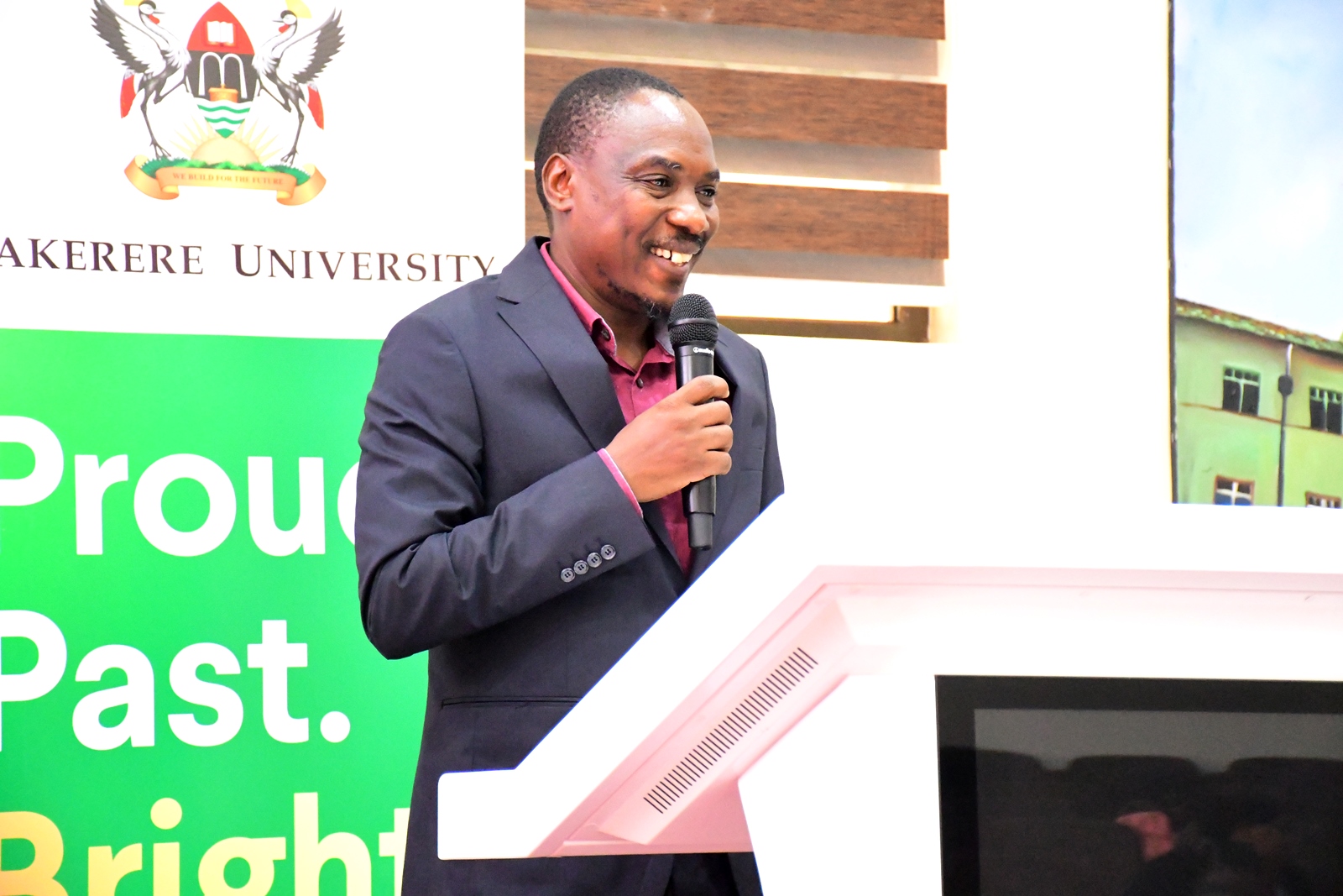 Prof. Winston Tumps Ireeta. Makerere University day two of induction exercise spearheaded by the Directorate of Human Resources for newly appointed staff, whose tenures commenced in the 2024/2025 financial year, 16th May 2025, School of Public Health (MakSPH) Auditorium, Kampala Uganda, East Africa.