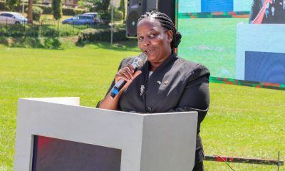 Prof. Helen Nambalirwa Nkabala, Principal CHUSS represented the Vice Chancellor at the event. Science of Designing, Adaptation, and Implementation of Evidence-Based Parenting Interventions 12-week course, Child Health and Development Centre (CHDC), College of Health Sciences (CHS) graduation presided over by The Iteso Cultural Leader, His Highness Emorimor Papa Paul Sande Emolot, 11th June 2025, Freedom Square, Makerere University, Kampala Uganda, East Africa.