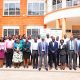 Stakeholders pose for a group photo after the training workshop on 4th June 2025. Training workshop aimed at empowering staff with knowledge and techniques on grants administration and management, facilitated by Grants Administration and Management Support Unit (GAMSU), 4th June 2025, College of Business and Management Sciences (CoBAMS) Conference Room, Makerere University, Kampala Uganda, East Africa.