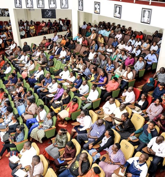 Kickoff training for teams tasked with collecting data for the Uganda Population-Based HIV Impact Assessment (UPHIA) 2024-2025, held 19th May 2025, Makerere University School of Public Health (MakSPH) Auditorium, Main Campus, Kampala Uganda, East Africa.