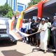 Dr. Jane Ruth Aceng, flagging off UPHIA 2025 field study teams in Kampala ahead of data collection starting early June. May 29th, 2025. Ministry of Health (MoH), with technical assistance from Makerere University School of Public Health (MakSPH), Uganda Bureau of Statistics (UBOS), Uganda Virus Research Institute (UVRI), and the U.S. Centers for Disease Control and Prevention (U.S. CDC), funded by the U.S. government through PEPFAR official launch of third Uganda Population-based HIV Impact Assessment (UPHIA 2025) survey, 29th May 2025, Kampala Uganda, East Africa.