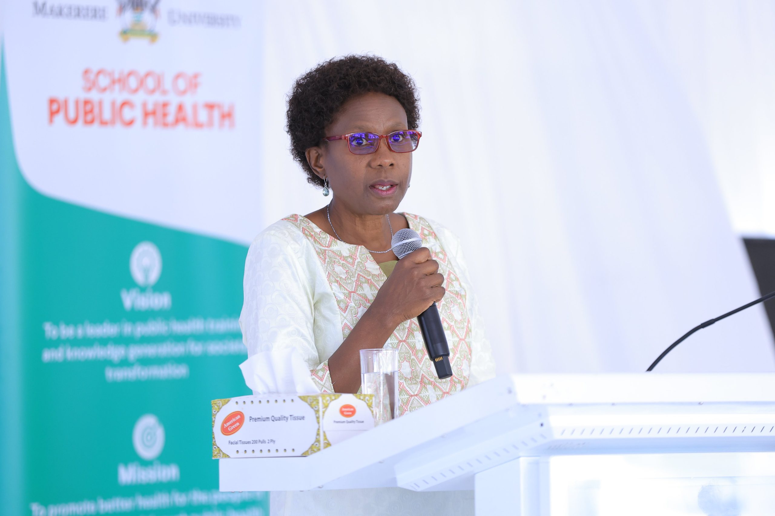 The Minister for Health, Dr. Jane Ruth Aceng, launching the UPHIA 2025 survey in Kampala on May 29th, 2025. Ministry of Health (MoH), with technical assistance from Makerere University School of Public Health (MakSPH), Uganda Bureau of Statistics (UBOS), Uganda Virus Research Institute (UVRI), and the U.S. Centers for Disease Control and Prevention (U.S. CDC), funded by the U.S. government through PEPFAR official launch of third Uganda Population-based HIV Impact Assessment (UPHIA 2025) survey, 29th May 2025, Kampala Uganda, East Africa.