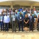 A group photo of some of the participants on 1st July 2025 at the opening ceremony of the 14th PASMAE Regional Conference held in partnership with ISME at Makerere University. 14th Pan-African Society for Music Arts Education (PASMAE) in partnership with the International Society for Music Education (ISME) Regional Conference bringing on board educators, researchers, performers, students, cultural practitioners, and policymakers from across the globe to revolutionize African musical arts education, Opening Ceremony, 1st July 2025, School of Food Technology, Nutrition and Bio-engineering Conference Hall, Makerere University, Kampala Uganda, East Africa.