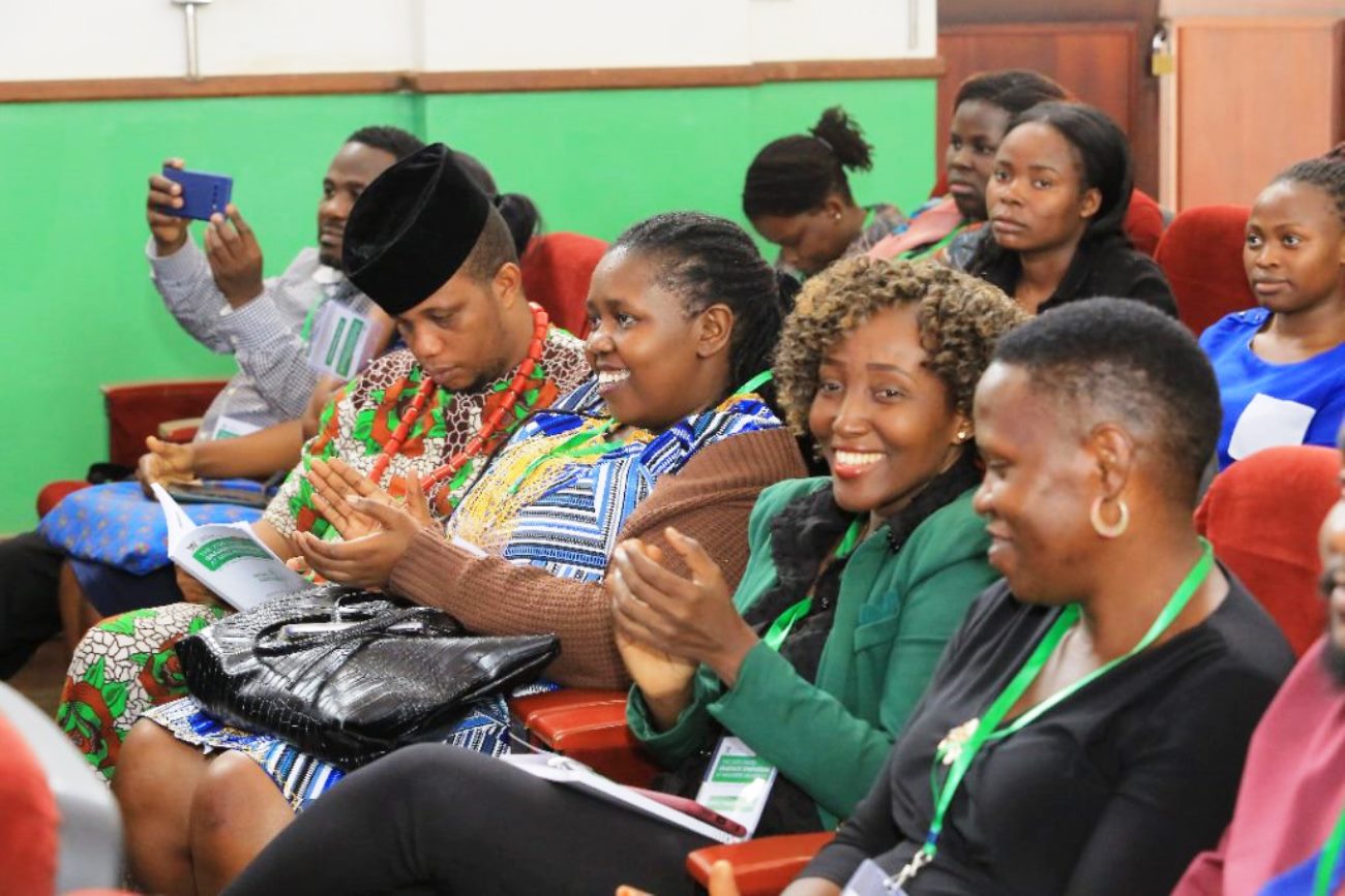 Some of the PhD Students in the audience. College of Humanities and Social Sciences (CHUSS) 2025 Graduate Symposium, Day 2, 20th June 2025, Main Hall, Main Building, Makerere University, Kampala Uganda, East Africa.