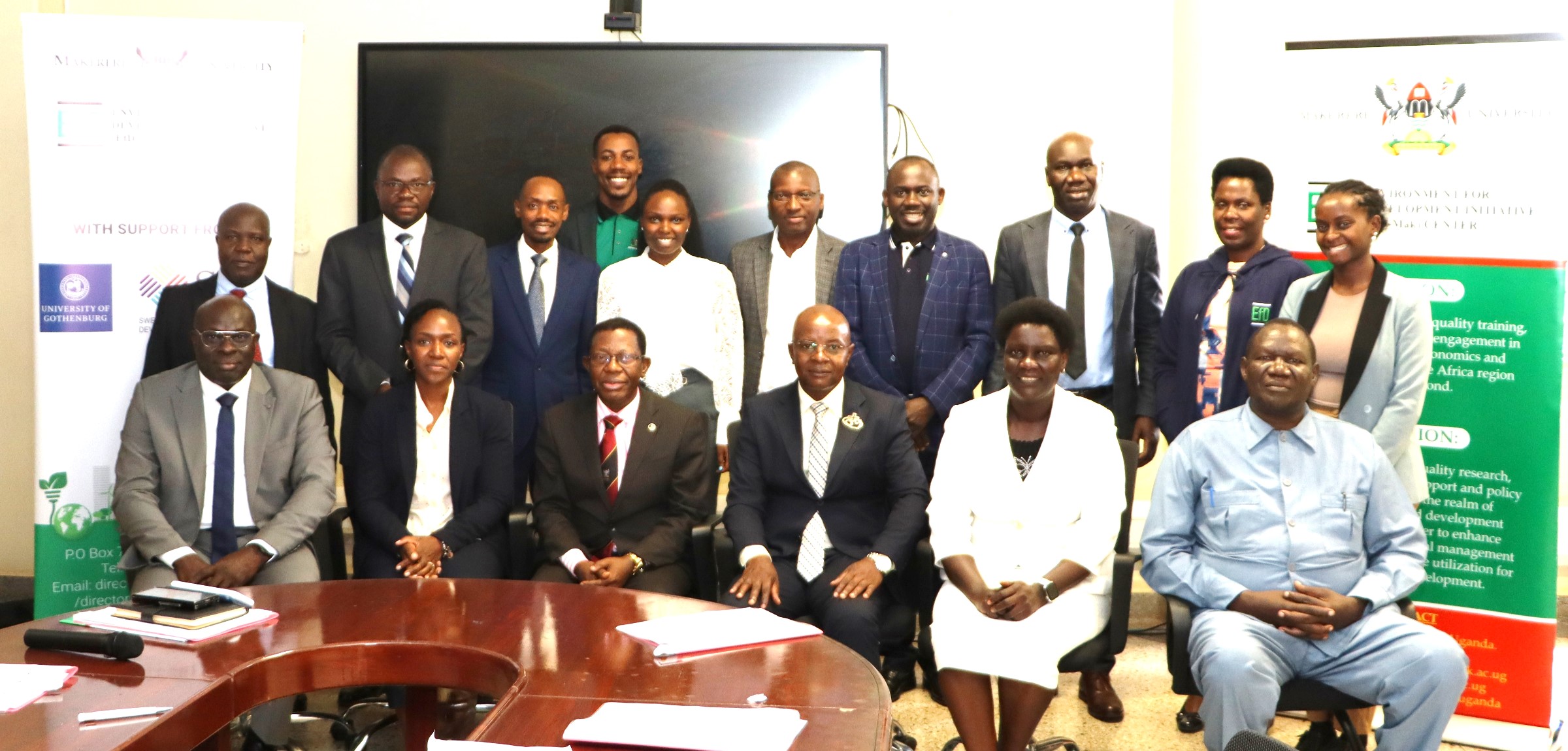 Environment for Development Initiative–Makerere University (EfD-Mak) Centre 2nd Advisory Board Meeting calls for expanded scope and sustainable funding for the center’s activities held 16th July 2025 at Yusuf Lule Central Teaching Facility, Kampala Uganda, East Africa.