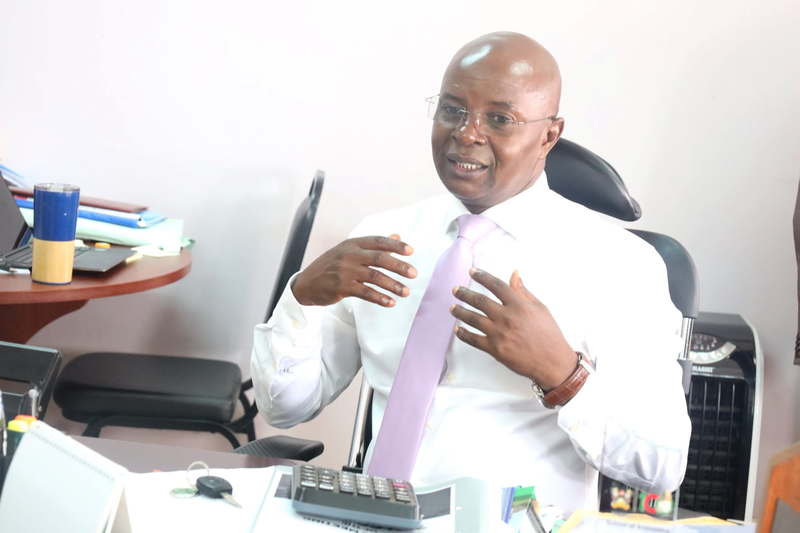 Prof. Edward Bbaale, the Principal of the College of Business and Management Sciences (CoBAMS) endorsed the newly-established College SACCO by enrolling as a member on 22nd July 2025, Makerere University, Kampala Uganda, East Africa.