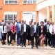 The first cohort of University Managers attending a five-day strategic leadership training conducted by the School of Business pose for a group photo on 7th July 2025 at CoBAMS. School of Business, College of Business and Management Sciences (CoBAMS) five-day strategic leadership training for the first cohort of University managers, Day1-7th July 2025, Makerere University, Kampala Uganda, East Africa.