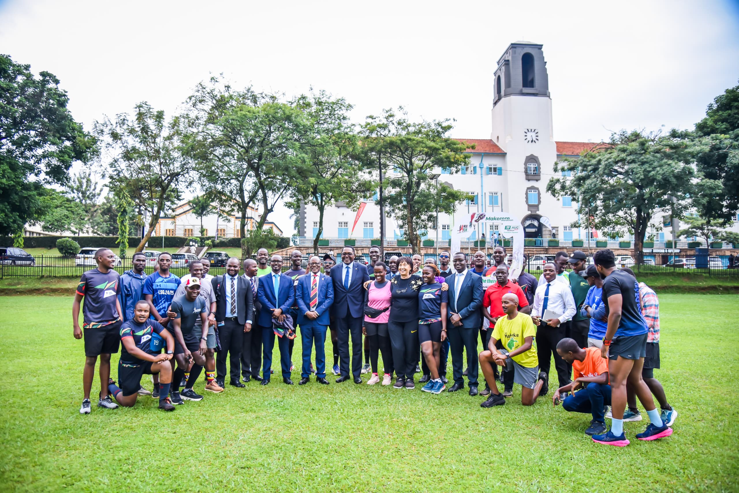 Makerere University Endowment Fund (MakEF)’s flagship initiative – the Makerere University Marathon unveiling of NCBA Bank Uganda as Platinum Sponsor with UGX 1.45 Billion over five years, 9th July 2025, Kampala, East Africa.