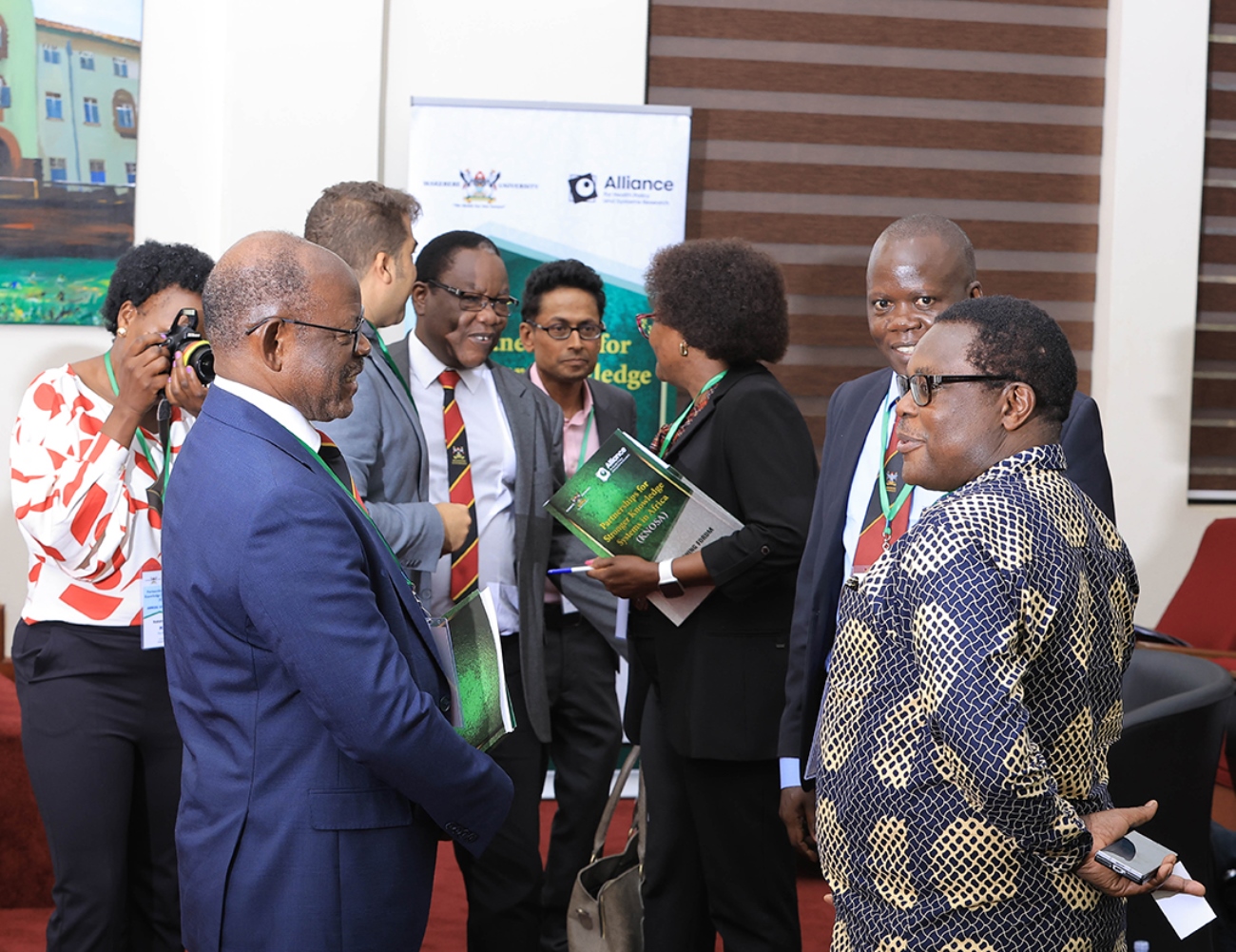 Partnerships for Stronger Knowledge Systems in Africa (KNOSA) East Africa Learning Forum, held July 9–10, 2025, hosted by Makerere University School of Public Health (MakSPH) with support from the WHO Alliance for Health Policy and Systems Research, Kampala Uganda, East Africa.