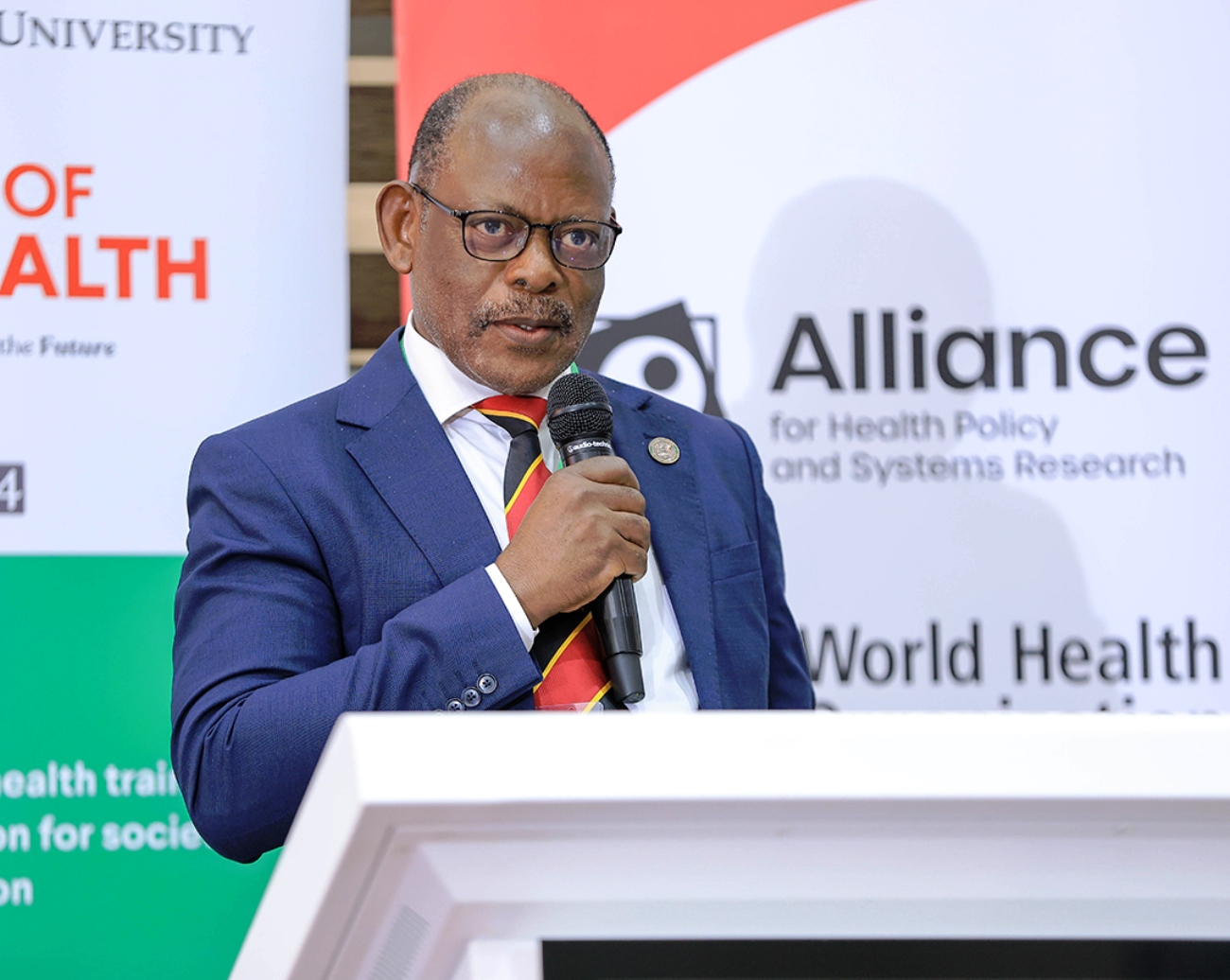 Partnerships for Stronger Knowledge Systems in Africa (KNOSA) East Africa Learning Forum, held July 9–10, 2025, hosted by Makerere University School of Public Health (MakSPH) with support from the WHO Alliance for Health Policy and Systems Research, Kampala Uganda, East Africa.