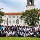 Prof. Barnabas Nawangwe with Mastercard Scholars Programme Scholars Council representatives at Makerere