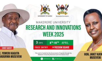 Research and Innovations Week 2025 Happening from 8th-10th of April
