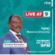 A flyer announcing the appearance of the Vice Chancellor on NBS TV