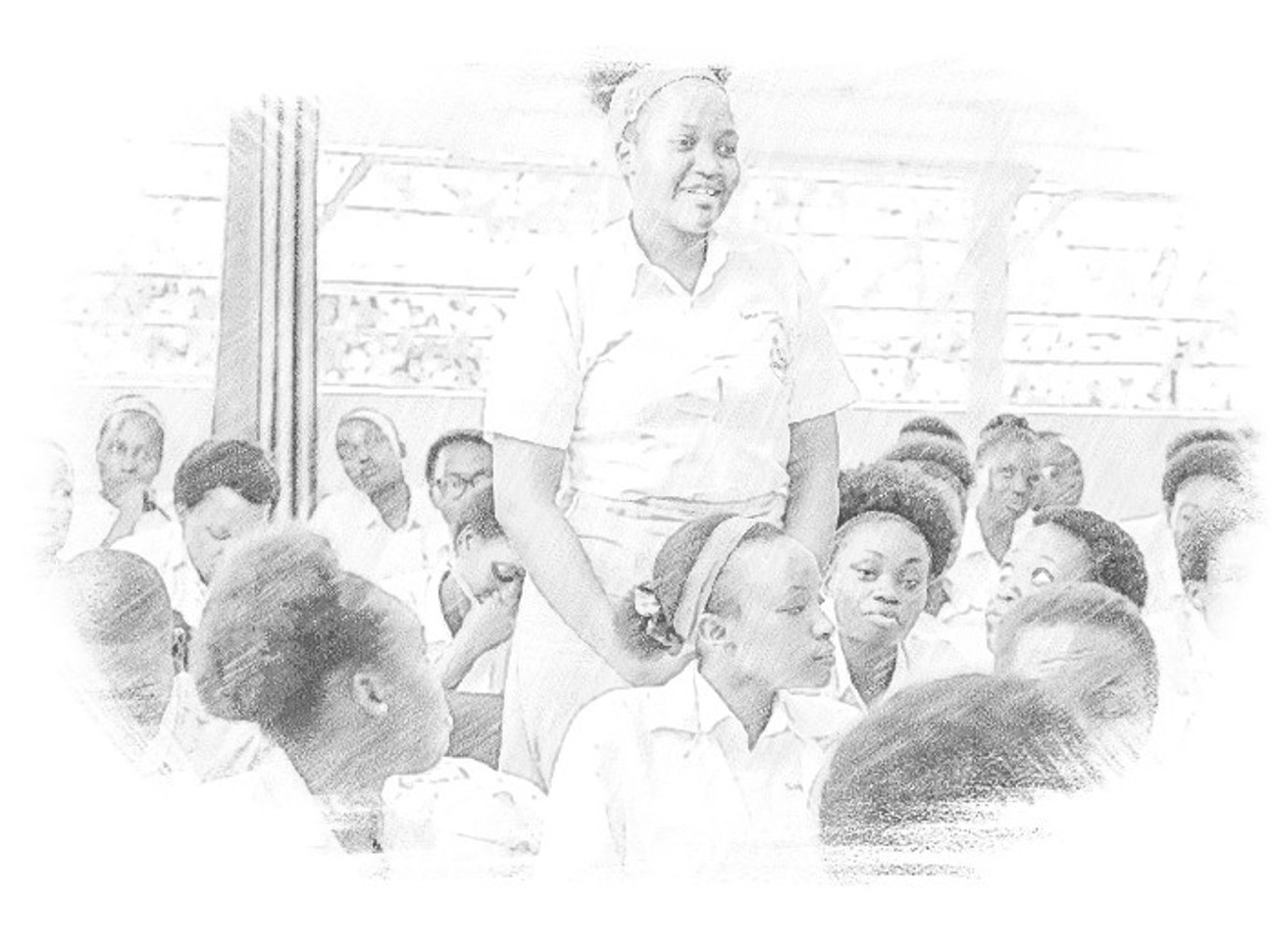 An illustration of students from Nabisunsa Girls’ School during a memorable tour of the School of Public Health at Makerere University on June 12, 2025. Ugandan Study Flags Girls and Senior Students as a Mental Health High-Risk Group. Makerere University School of Public Health (MakSPH), Kampala Uganda, East Africa.