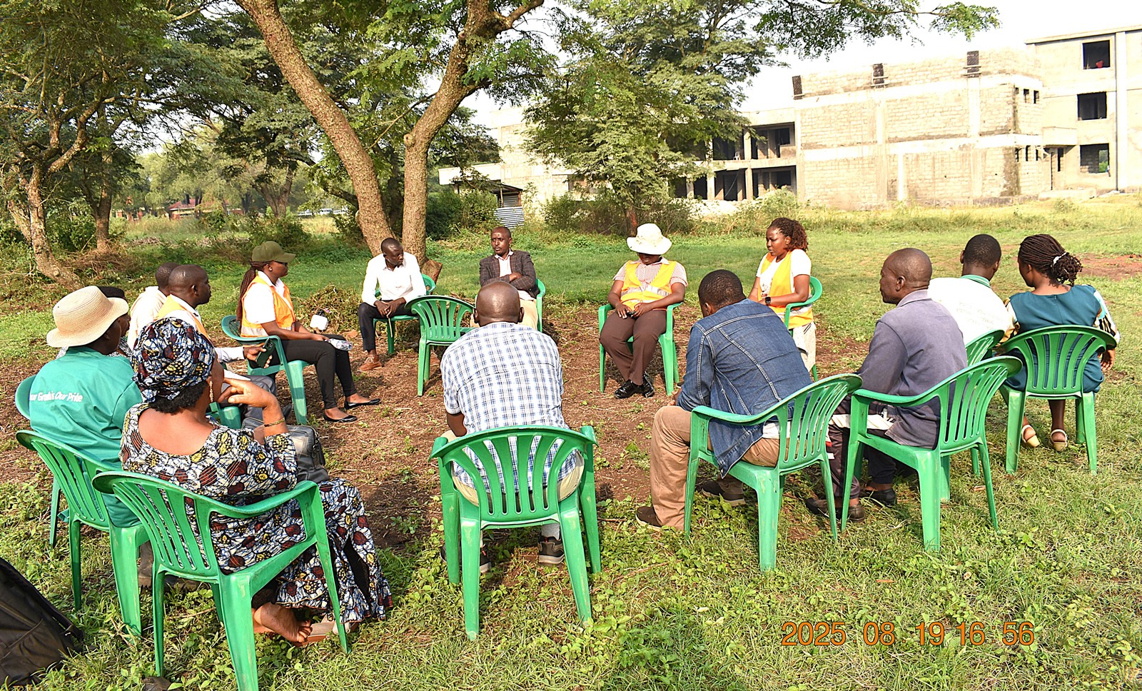 The project team in a meeting with Mobuku II Cooperative Society leaders to explore strategies for strengthening collaboration. Launch of Phase II of the Resilient Urban Food Systems (RUFS) project, aimed at deepening food security and climate resilience in Kasese Municipality and Mbale City. Funded through the AgriFoSe2030 programme and coordinated by Prof. Frank Mugagga, Department of Geography, Geo-Informatics, and Climatic Sciences, College of Agricultural and Environmental Sciences (CAES), Makerere University, Kampala Uganda, East Africa.