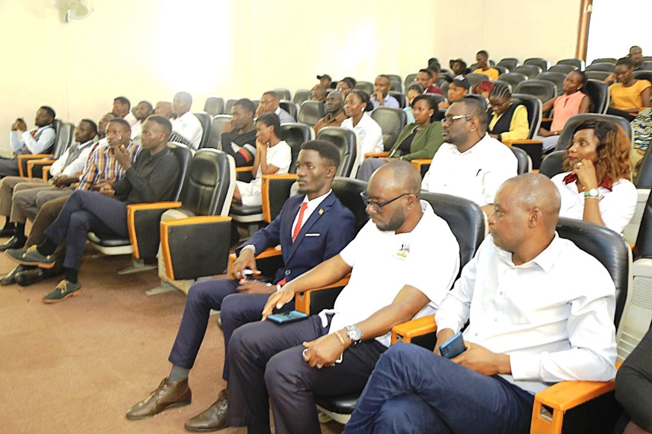 Some of the staff, students, and stakeholders that participated in the activity.End-of-recess exhibition School of Food Technology, Nutrition, and Biosystems Engineering, College of Agricultural and Environmental Sciences (CAES) showcasing student-led innovations, 24th July 2025, Makerere University, Kampala Uganda, East Africa.