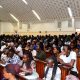 School of Education first year students at the Orientation on 8th August 2025. School of Education, College of Education and External Studies (CEES) freshers’ orientation, School of Education Conference Hall, 8th August 2025, Makerere University, Kampala Uganda, East Africa.
