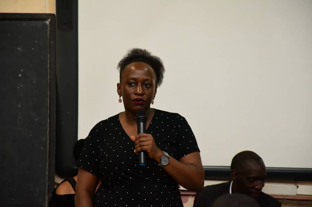 Dr. Marjorie Batiibwe providing key tips to first year students. School of Education, College of Education and External Studies (CEES) freshers’ orientation, School of Education Conference Hall, 8th August 2025, Makerere University, Kampala Uganda, East Africa.