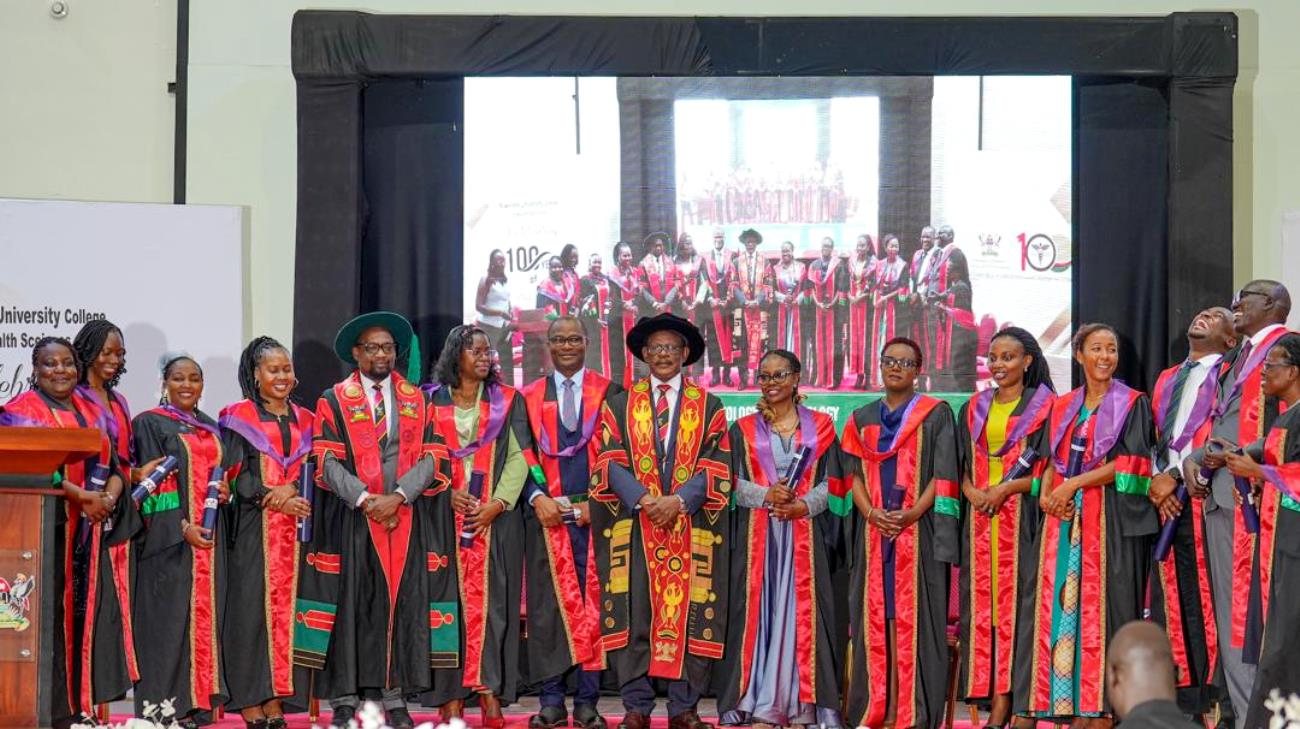 Makerere University College of Health Sciences (MakCHS) in collaboration with Texas Children’s Global Hospital, Baylor College of Medicine Children’s Foundation–Uganda, the Ministry of Health (MOH) of Uganda, and Mulago National Referral Hospital (MNRH) Paediatric Haematology and Oncology Fellowship (PHO) Program 16 Fellows Award ceremony 30th July 2025, Kampala Uganda, East Africa.