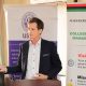 Prof. Marcus Larsen presenting the research insights. College of Business and Management Sciences (CoBAMS) and the Copenhagen Business School, in partnership with Uganda Small Scale Industries Association, dissemination workshop on Firm Formalization and Sustainable Development, 29th August 2025, CoBAMS Conference Hall, Makerere University, Kampala Uganda, East Africa.