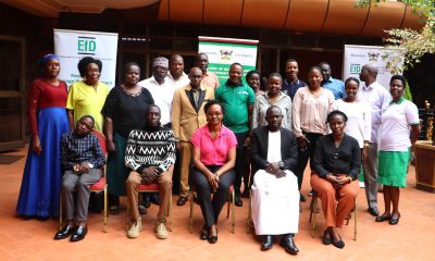 Some of the stakeholders in a group photo after the dissemination workshop. Dissemination by EfD-Mak Centre at Makerere University of study “Differences in COVID-19 Effects on Food Security and Adaptive Strategies among the Urban Poor: Experiences from Uganda and Tanzania”, conducted between 2022 and 2023 in collaboration with EfD Tanzania, Tick Hotel Kawempe Division, Kampala Uganda, East Africa.