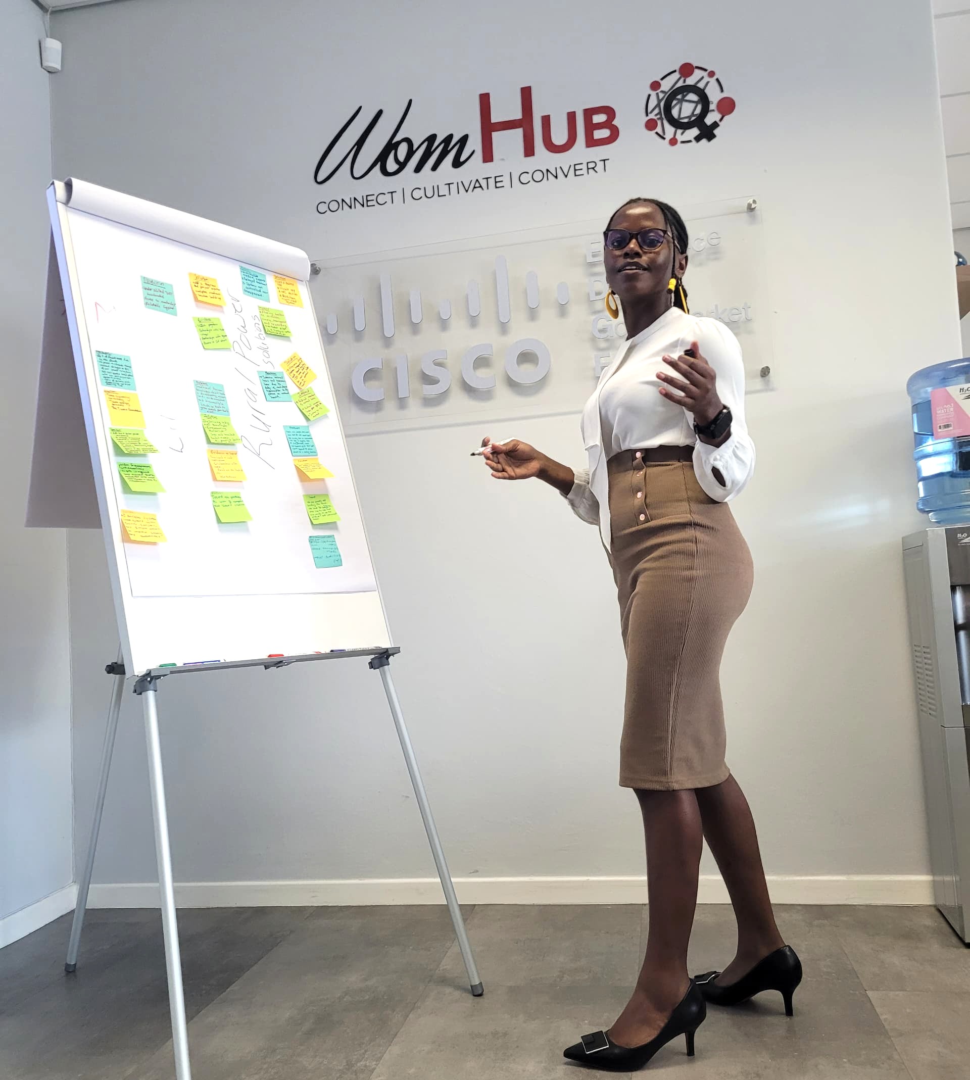 Christine Kikome, Bachelor of Science in Computer Science Finalist at College of Computing and Information Sciences (CoCIS), Makerere University, Kampala Uganda, East Africa, Best Pitch Winner Africa Innovation Fellowship (AIF) bootcamp in Johannesburg, South Africa R10,000 prize for FloralIntel – a digital health and education platform that uses artificial intelligence to identify medicinal plants and preserve indigenous knowledge.
