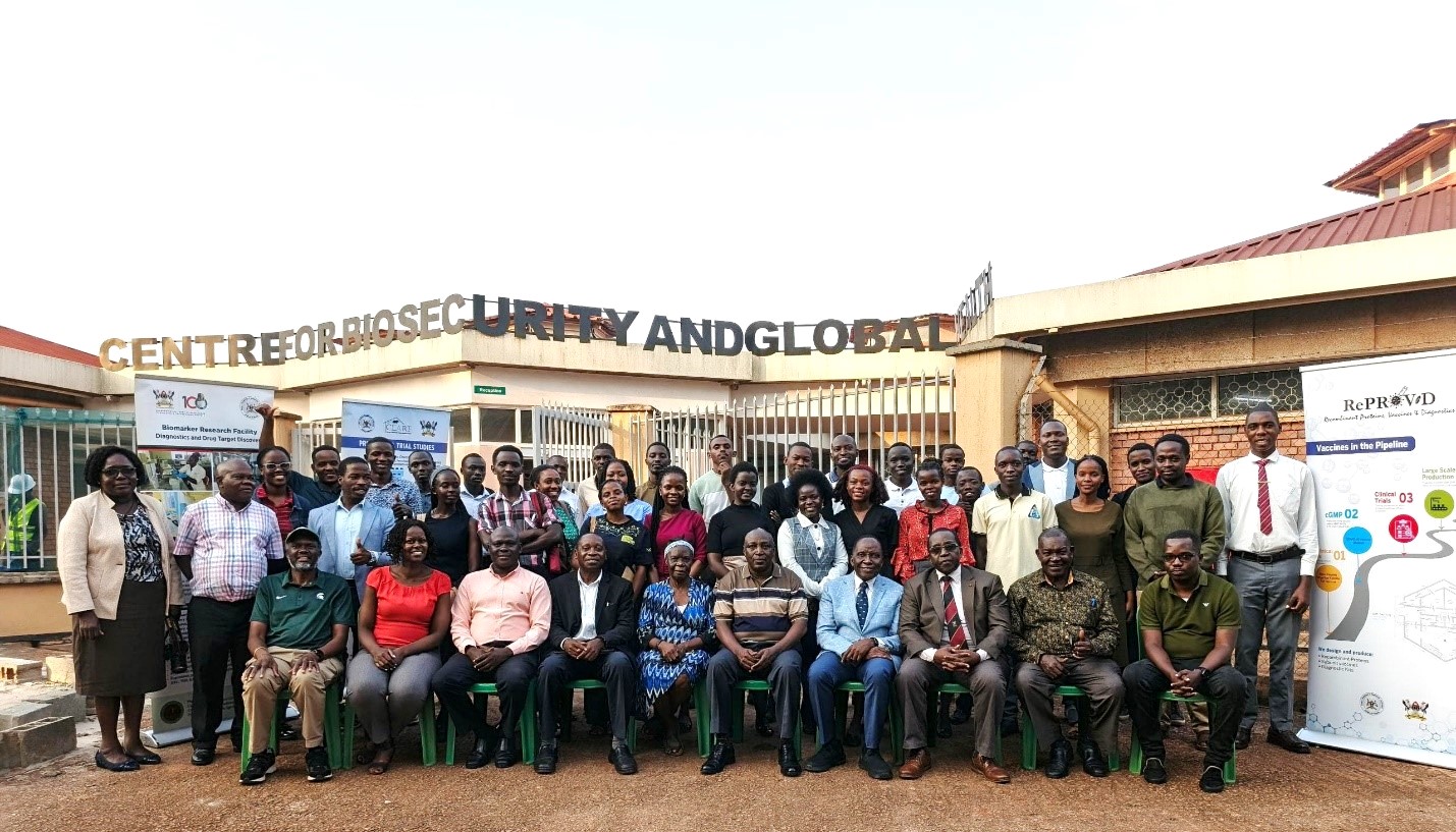 Guest lecture by Prof. John B. Kaneene. Theme “Industrial Biomedical Research and Innovation: Lessons from Michigan State University for Uganda’s New Industrial STI Dispensation” 26th August 2025, CEBIGH, College of Veterinary Medicine, Animal Resources and Biosecurity (CoVAB), Makerere University, Kampala Uganda, East Africa.