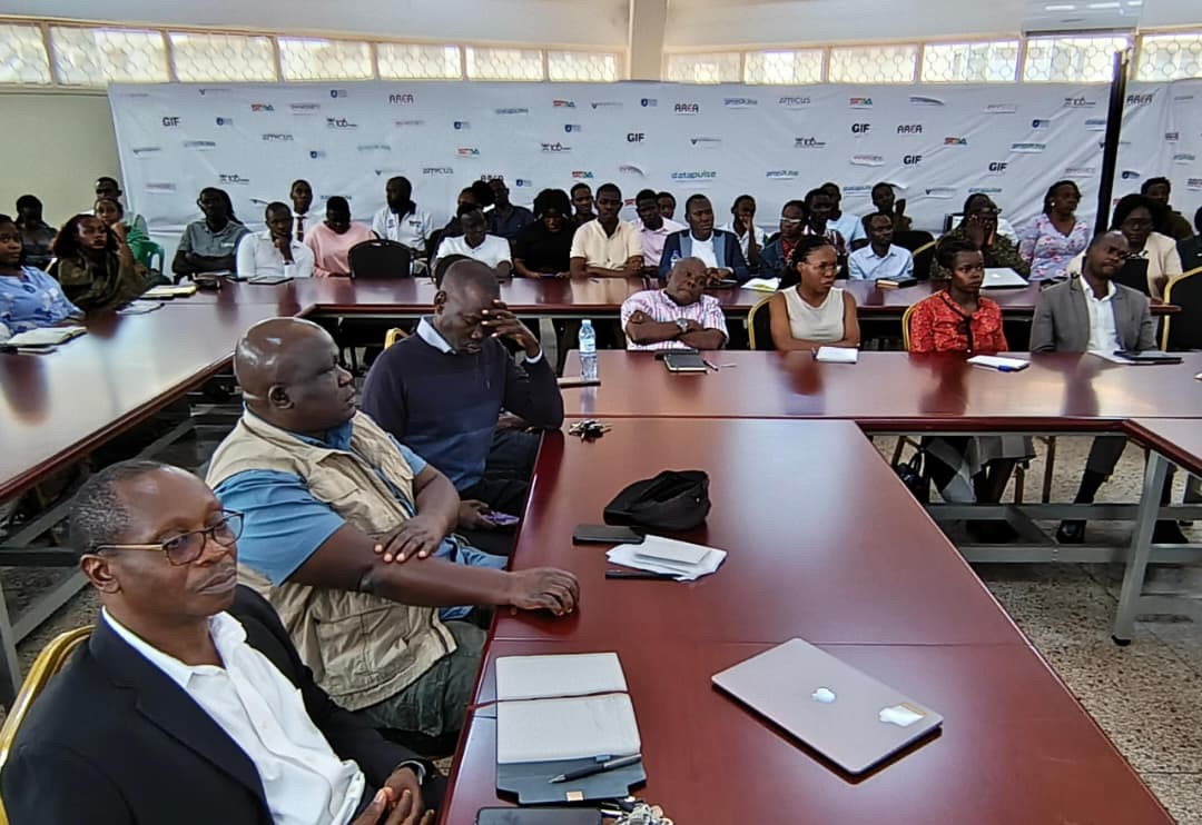 (L) Prof. Enock Matovu, Director CEBIGH, where the discourse was hosted. Guest lecture by Prof. John B. Kaneene. Theme “Industrial Biomedical Research and Innovation: Lessons from Michigan State University for Uganda’s New Industrial STI Dispensation” 26th August 2025, CEBIGH, College of Veterinary Medicine, Animal Resources and Biosecurity (CoVAB), Makerere University, Kampala Uganda, East Africa.