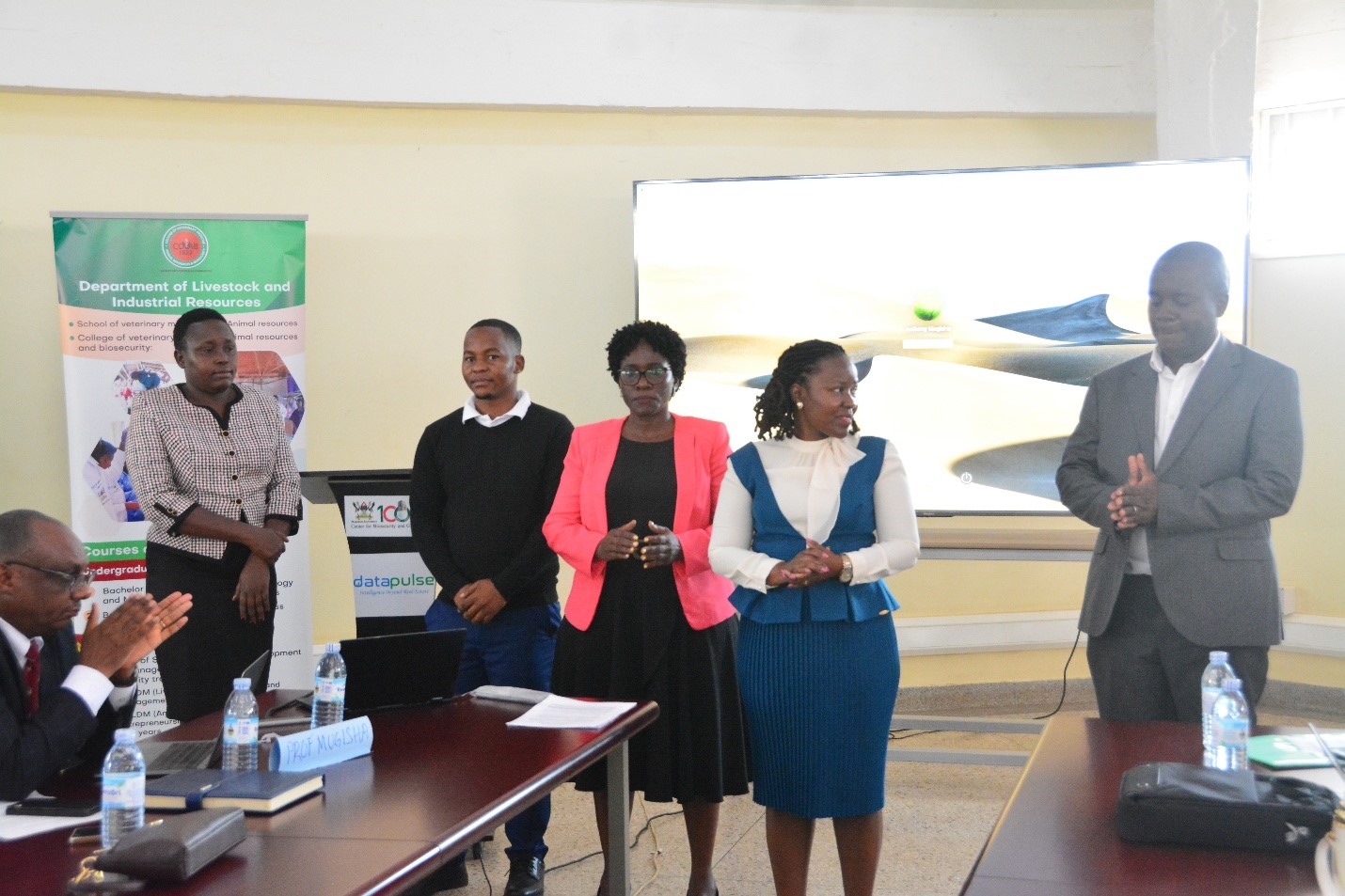 The organizers of the Stakeholder engagement were recognized and commended for their relentless effort. College of Veterinary Medicine, Animal Resources and Biosecurity (CoVAB) officially launches pioneering taught PhD program in Livestock Development and Planning, marking a significant leap forward in agricultural education and research in Uganda, 14th August 2025, Makerere University, Kampala, East Africa.