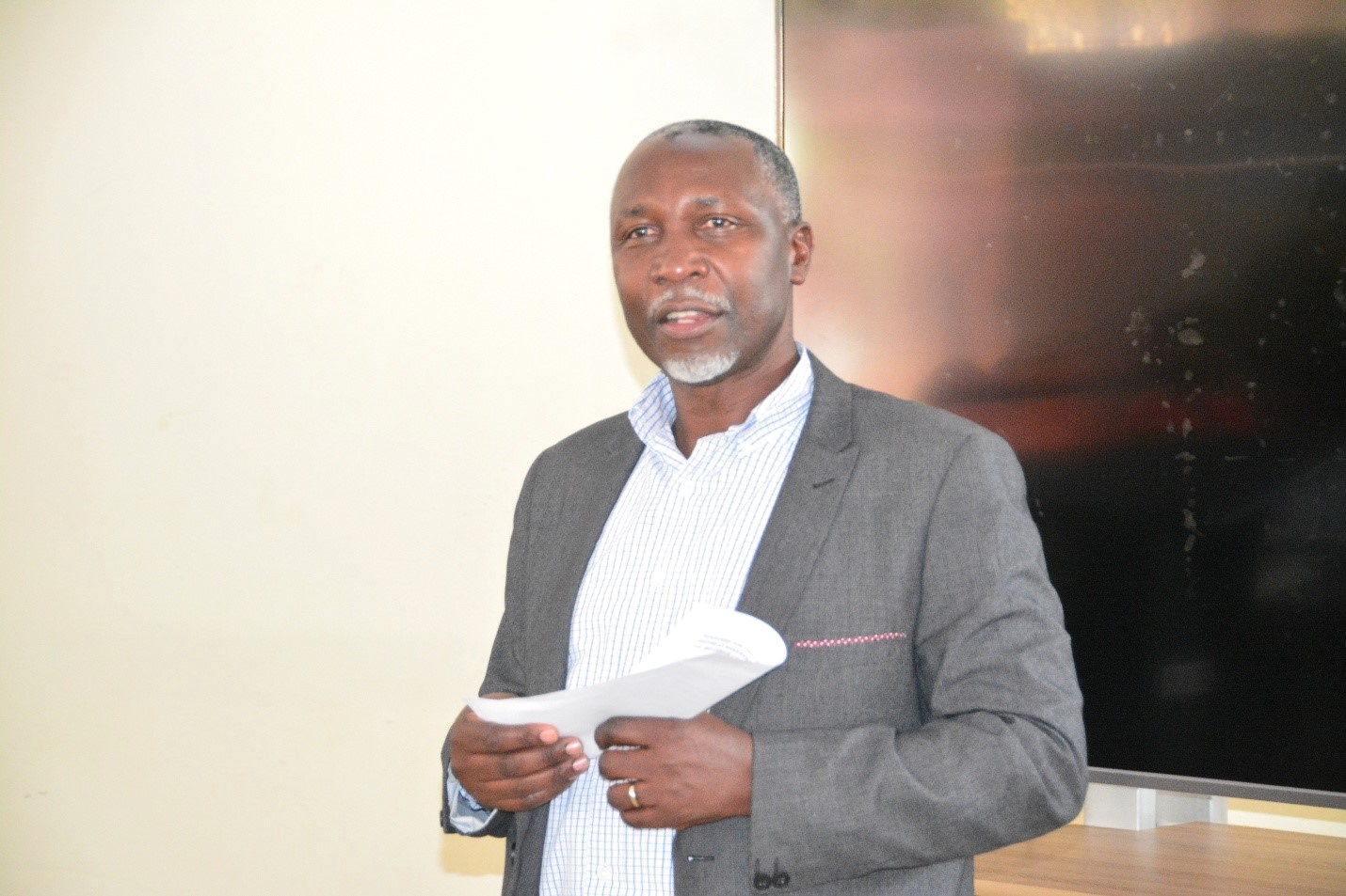 Prof. Robert Tweyongyere, Dean SVAR congratulated the LIR Department for the milestone. College of Veterinary Medicine, Animal Resources and Biosecurity (CoVAB) officially launches pioneering taught PhD program in Livestock Development and Planning, marking a significant leap forward in agricultural education and research in Uganda, 14th August 2025, Makerere University, Kampala, East Africa.