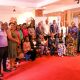 Prof. Barnabas Nawangwe, Mr. Ian King and H.E. Ssentamu Churchill James (Standing before Banners) are joined by officials in a group photo in the Daycare Centre, located on the Ground Floor of the Institute of Gender and Development Studies (IGDS) on 7th August 2025. Makerere University, in collaboration with UNDP Uganda launch of Daycare and Breastfeeding Centre at the Institute of Gender and Development Studies (IGDS) and state-of-the-art Multimedia Studio at the Frank Kalimuzo Central Teaching Facility, 7th August 2025, Kampala Uganda, East Africa.