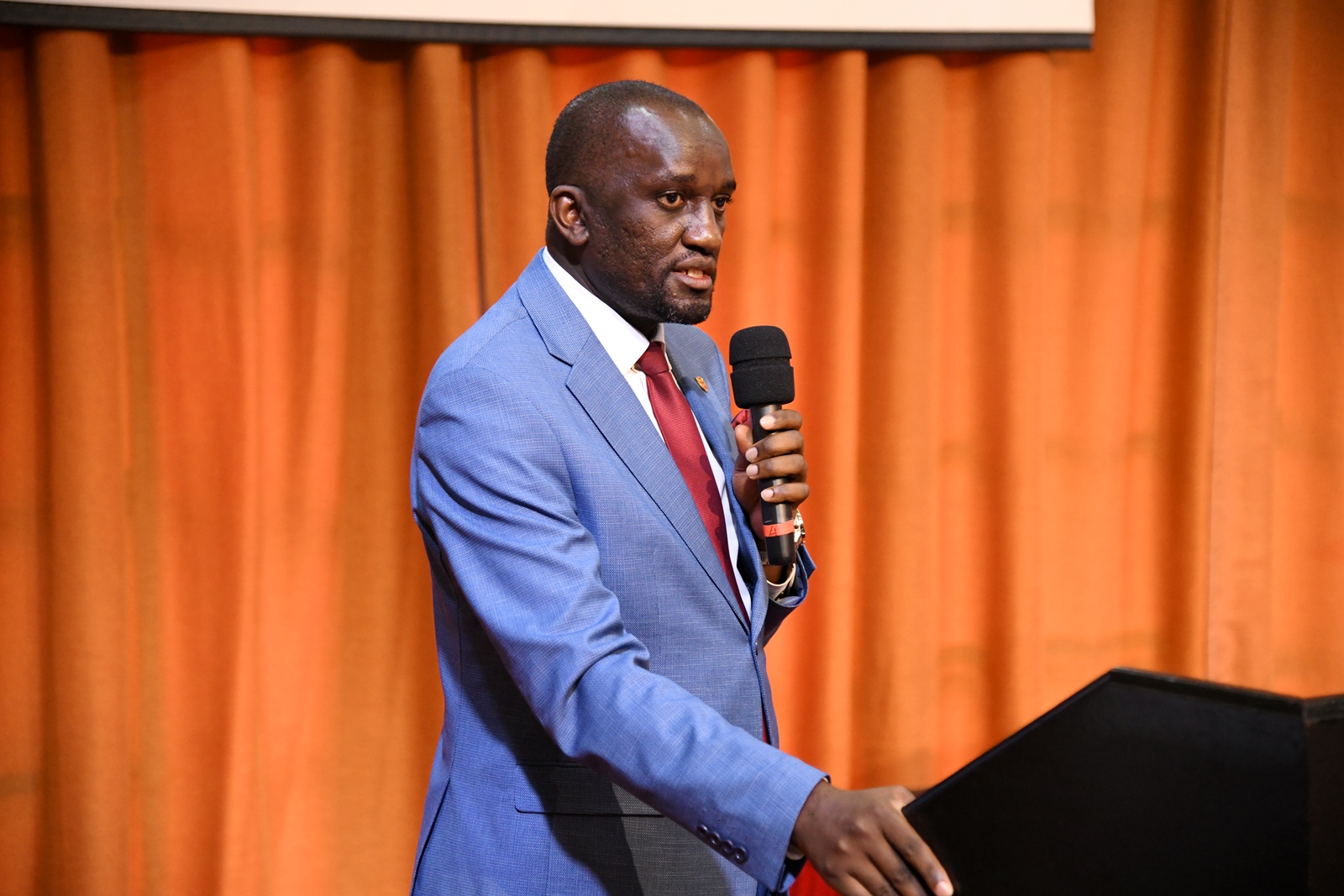 Mr. Simon Kizito shares FY 2025/2026 Budget Execution Guidelines. Top Management Capacity Building Training for Makerere University aimed at building excellence in 21st Century University Leadership at Makerere through two objectives namely; Strategic Budget Mastery and Implementation Excellence, and Comprehensive Management Excellence and Skills Enhancement on 14th August 2025, Speke Resort Munyonyo, Kampala Uganda, East Africa.