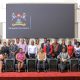Seated: Prof. David Musoke Serwadda (2nd Right) and Assoc. Prof. David Musoke (3rd Right) with participants at the workshop on 20th August 2025. Workshop on Strengthening Equitable Partnerships in International Research Collaboration in Uganda, keynote address by Prof. David Musoke Serwadda,20th August 2025, Makerere University School of Public Health (MakSPH) Auditorium, Kampala Uganda, East Africa.